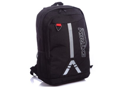 Czarny lekki plecak sportowy bag Street Extrem