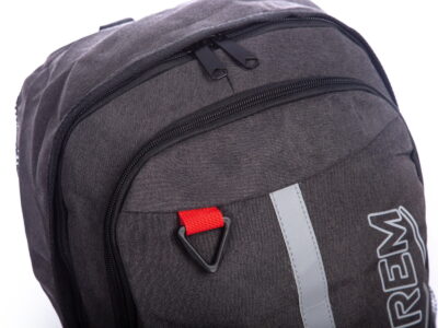 Lekki plecak sportowy szary Bag Street Extrem - obrazek 4