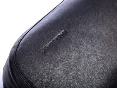 Skórzana torebka damska bagietka Bag Street czarna - obrazek 7