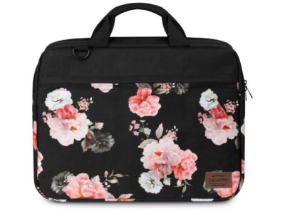 Kolorowa torba damska na komputer 15,6" w kwiaty ZAGATTO ZG674