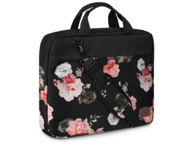 Torba na laptopa 15,6" cala Zagatto w kolorowe kwiatki - obrazek 2
