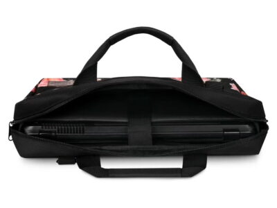Torba na laptopa 15,6" cala Zagatto w kolorowe kwiatki - obrazek 5