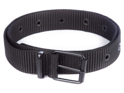 Wojskowy pasek parciany z klasyczną klamrą z jednym bolcem SERGEJ