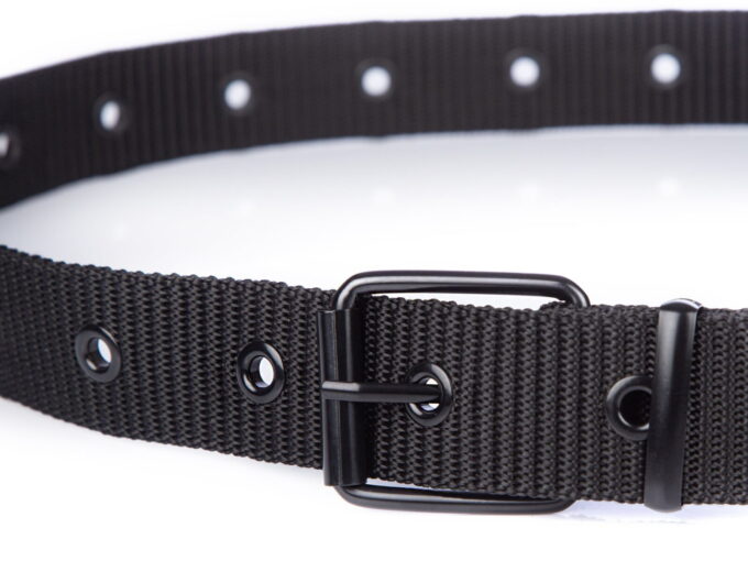 Pasek taktyczny parciany z metalową klasyczną klamrą SERGEJ FIBER