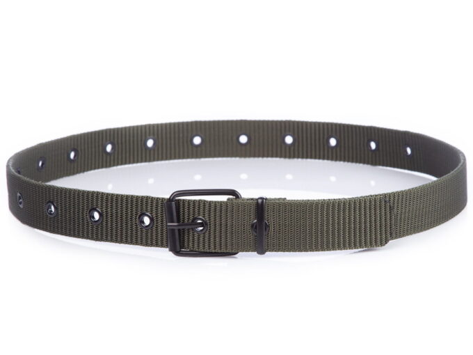 Taktyczny pasek męski do spodni ciemnobrązowy SERGEJ FIBER