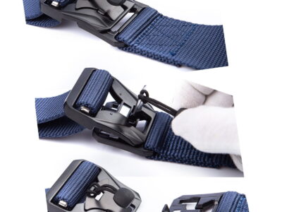 Zapinanie paska z klamrą magnetyczną