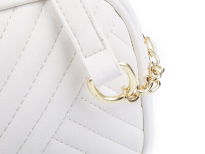 Listonoszka pikowana damska biała Jennifer Jones - obrazek 3