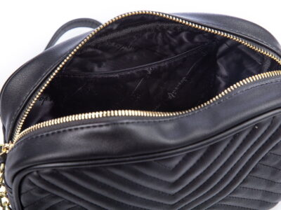 Listonoszka pikowana damska czarna Jennifer Jones - obrazek 4