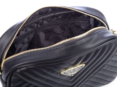 Listonoszka pikowana damska czarna Jennifer Jones - obrazek 5