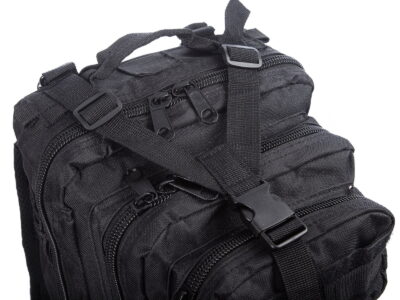 Plecak wojskowy 30L czarny taktyczny męski - obrazek 6