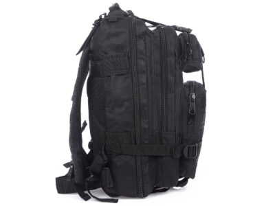 Plecak wojskowy 30L czarny taktyczny męski - obrazek 3