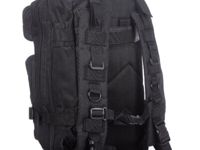 Plecak wojskowy 30L czarny taktyczny męski - obrazek 9