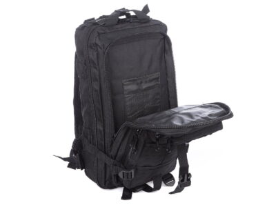 Plecak wojskowy 30L czarny taktyczny męski - obrazek 10