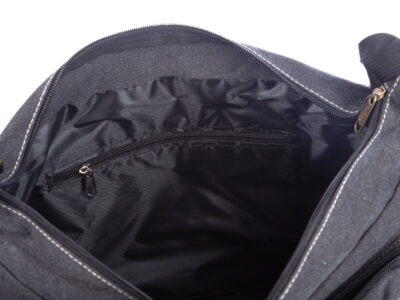 Duża płócienna torba męska na ramię z klapą OR&MI - obrazek 8