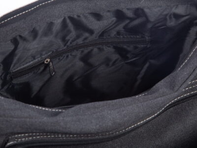 Pojemna płócienna torba męska na ramię z klapą OR&MI - obrazek 9