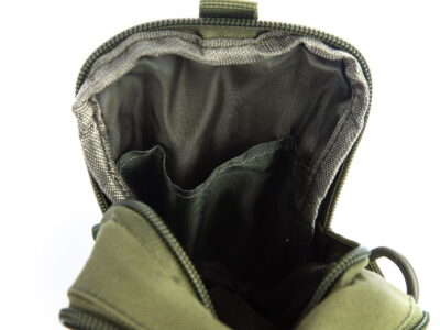 Saszetka męska do paska od spodni wojskowa zielona - obrazek 7