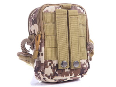 Saszetka męska do paska od spodni wojskowa desert - obrazek 4