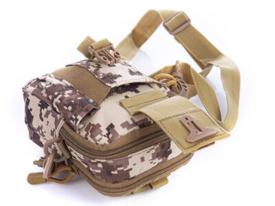 Saszetka męska do paska od spodni wojskowa desert - obrazek 5