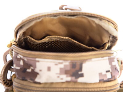 Saszetka męska do paska od spodni wojskowa desert - obrazek 6