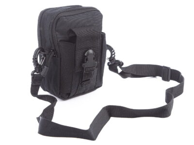 Saszetka męska do paska od spodni wojskowa czarna - obrazek 2