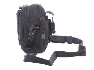 Saszetka męska do paska od spodni wojskowa czarna - obrazek 3