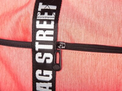 Torba bagaż podręczny do samolotu 55 x 35 x 22 cm różowa Bag Street - obrazek 5