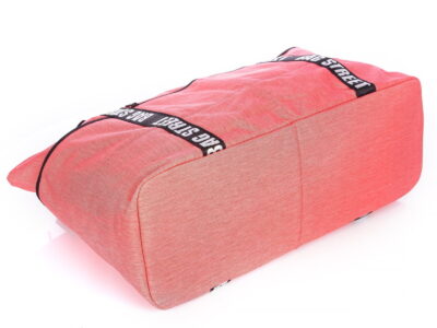Torba bagaż podręczny do samolotu 55 x 35 x 22 cm różowa Bag Street - obrazek 7