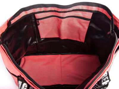 Torba bagaż podręczny do samolotu 55 x 35 x 22 cm różowa Bag Street - obrazek 8