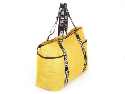 Torba bagaż podręczny do samolotu 55 x 35 x 22 cm żółta Bag Street - obrazek 3