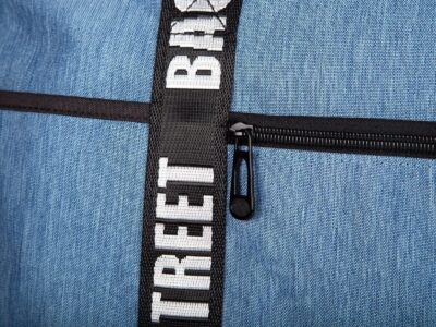 Torba bagaż podręczny do samolotu 55 x 35 x 22 cm niebieska Bag Street - obrazek 7