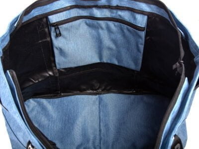 Torba bagaż podręczny do samolotu 55 x 35 x 22 cm niebieska Bag Street - obrazek 9