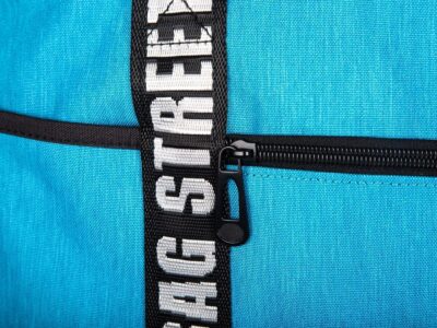 Torba bagaż podręczny do samolotu 55 x 35 x 22 cm turkusowa Bag Street - obrazek 6