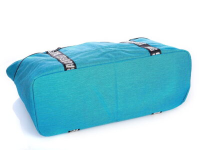 Torba bagaż podręczny do samolotu 55 x 35 x 22 cm turkusowa Bag Street - obrazek 5