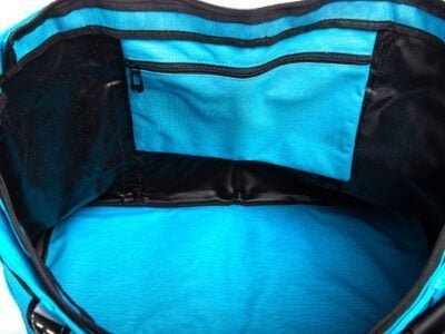 Torba bagaż podręczny do samolotu 55 x 35 x 22 cm turkusowa Bag Street - obrazek 7