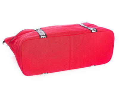 Torba bagaż podręczny do samolotu 55 x 35 x 22 cm czerwona Bag Street - obrazek 7