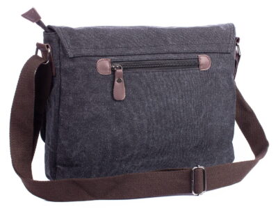 Torba męska na ramię z kieszenią antykradzieżową z tyłu