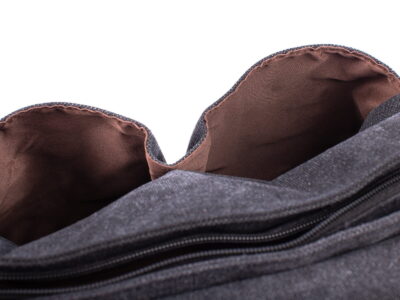 Torba męska na ramię A4 średnia z canvasu SERGEJ New York - obrazek 15