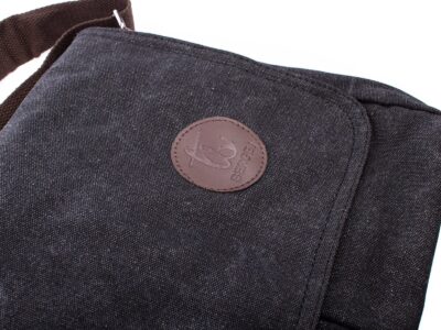 Torba męska na ramię A4 średnia z canvasu SERGEJ New York - obrazek 13