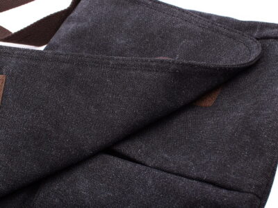 Torba męska na ramię A4 średnia z canvasu SERGEJ New York - obrazek 11