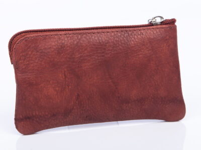 Ciemnobrązowe etui na klucze ze skóry naturalnej Bag Street - obrazek 3