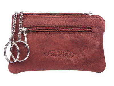 Ciemnobrązowe etui na klucze ze skóry naturalnej Bag Street - obrazek 4