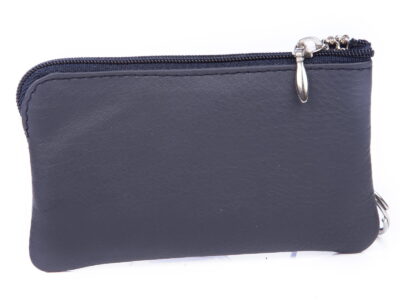 Granatowe etui na klucze ze skóry naturalnej Bag Street - obrazek 2