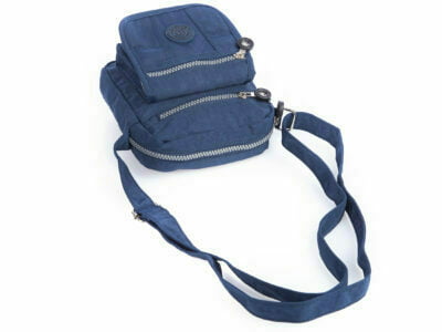 Mała granatowa torebka damska materiałowa Bag Street - obrazek 5