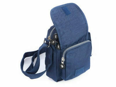 Mała granatowa torebka damska materiałowa Bag Street - obrazek 6