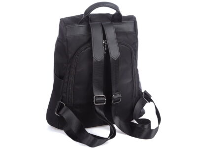 Plecak damski antykradzieżowy czarny miejski Jennifer Jones - obrazek 3