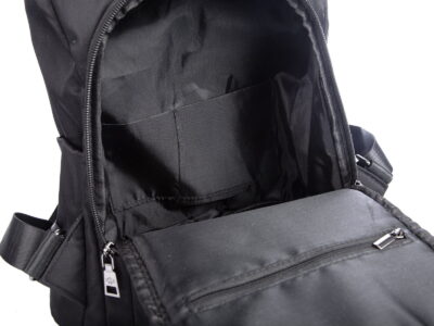 Plecak damski antykradzieżowy czarny miejski Jennifer Jones - obrazek 7