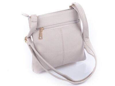 Torebka damska na ramię mała jasnobeżowa Jennifer Jones - obrazek 3
