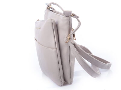 Torebka damska na ramię mała jasnobeżowa Jennifer Jones - obrazek 4