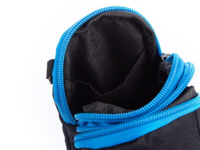 Saszetka męska na pasek i na ramię czarno-niebieska Extrem - obrazek 6