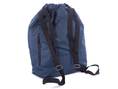Lekki plecak sportowy worek ściągany granatowy Bag Street - obrazek 2